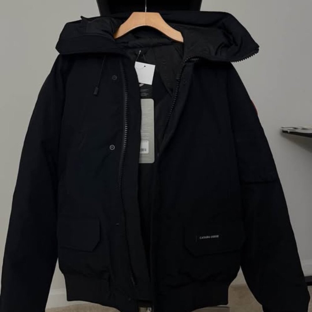 Brand New Canada Goose Chilliwack Bomber Jacket Size M | Black (NWT)